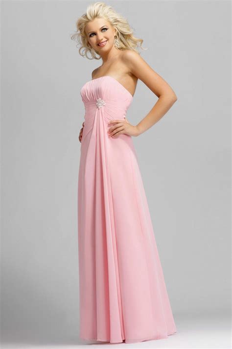 Long Bright Pink Bridesmaid Dress Designs Wedding Dress