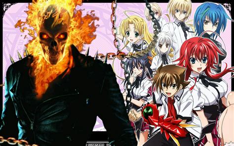 Legend Of The Ghost Rider Highschool Dxd X Male Ghost Rider Reader