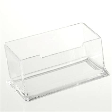 5 out of 5 stars. Clear Note Holder Desktop Business Card Holder Desk Office ...
