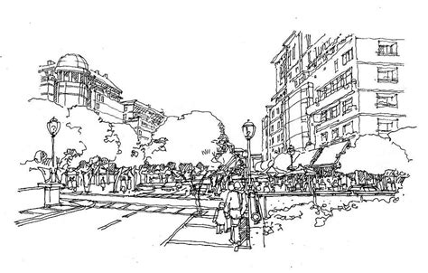 Main Street Drawing By Andrew Drozdowicz Fine Art America