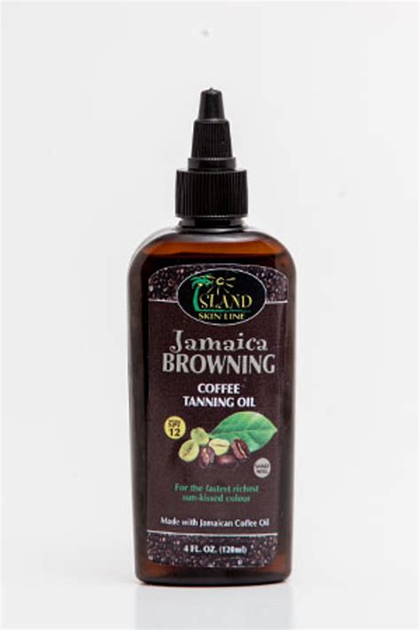 Jamaica Browning Coffee Tanning Oil 4oz Sweet Jamaica Shopping