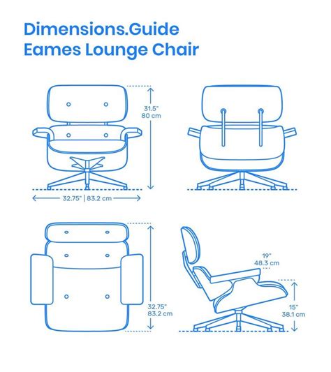 Eames Lounge Chair Lounge Chair Dimensions The Eames Lounge Chair