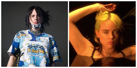 Billie eilish bundles up in a brown jacket at 2019 billboard women in music event. Billie Eilish opens up about her struggles with body image ...