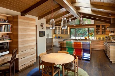 Mid Century Modern Ranch Midcentury Kitchen Los Angeles By
