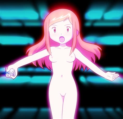 Rule 34 Blonde Hair Breasts Cleft Of Venus Colored Skin Digimon Digimon Frontier Female Female
