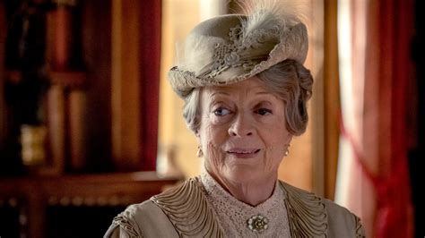 Maggie Smith In Downton Abbey Das Bedeutet Lady Violets Schicksal