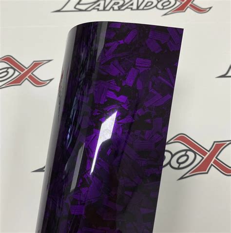 Glossy Purple Forged Carbon Pet — Paradox Styling