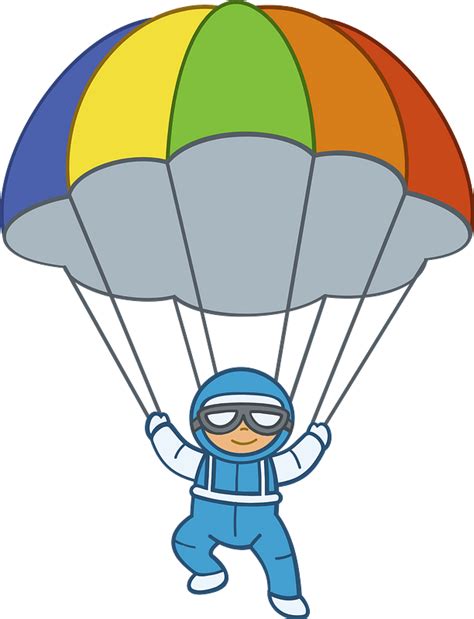 Skydive Clipart Png Parachute Clipart Transparent Png Vhv Clip