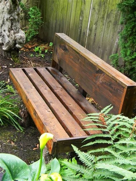 10 Pallet Bench For Your Backyard Pallet Furniture Plans