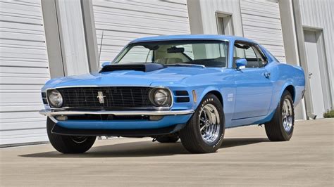 1970 Ford Mustang Boss 429 In Grabber Blue Kk 2145 1970 Ford