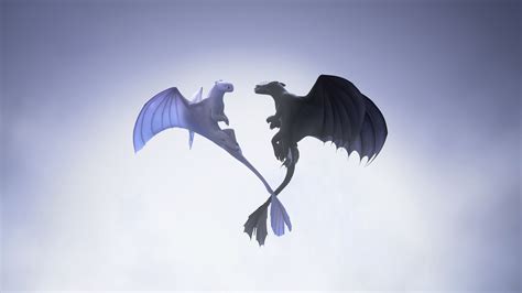 How To Train Your Dragon Light Fury Wallpapers Wallpaper Cave