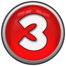 Number 3 Icon | Red Orb Alphabet Iconset | Icon Archive Look at links below to get more options for getting and using clip art.