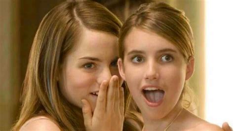 Jojo Whispering To Emma Roberts Meme Generator Piñata Farms The