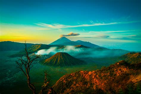 The Majestic Mount Bromo A Volcanic Wonder Of Indonesia