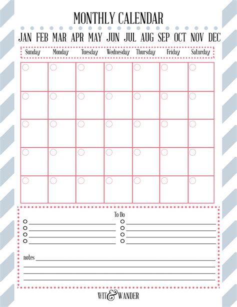 Calendar Fill In Templates Calendar Template Printable Free Fill In Printable Calendars