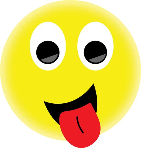 Tongue Out Smiley Face Clipart Best