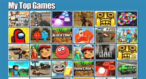 My Top Games Net Your Favorite Games