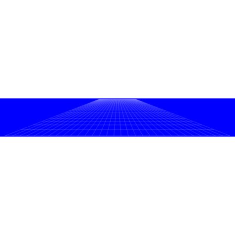 Perspective Grid Flat Blue Free Svg
