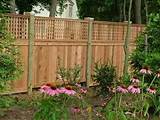 Images of Wood Fencing With Lattice