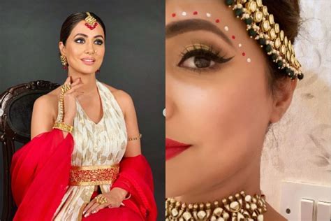 Hina Khan Shares A Sneak Peek Of Her Bridal Look From Kasautii Zindagii Kay 2 And We Want More