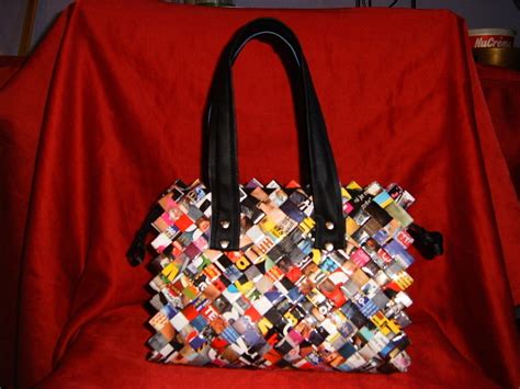 Magazine Bag · How To Weave A Woven Bag · Weaving On Cut Out Keep