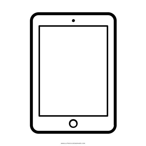 Ipad Coloring Page - Ultra Coloring Pages