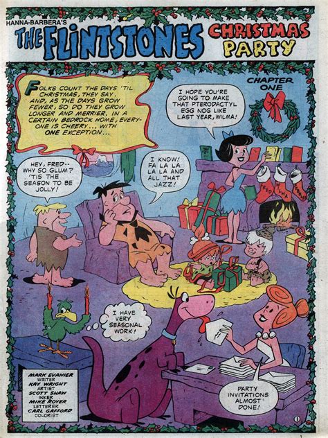 The Flintstones Christmas Party Full Read The Flintstones Christmas Party Full Comic Online In