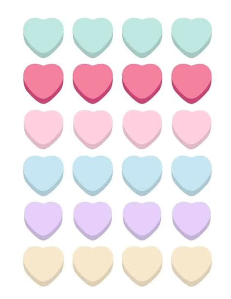 Printable Conversation Hearts Add A Little Adventure