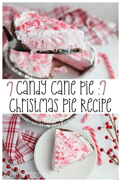 Candy Cane Pie Christmas Pie Recipe Conservamom