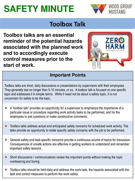 100 Safety Topics For Daily Toolbox Talk Pdf Hse Images And Videos Gallery