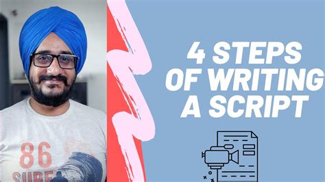 4 Steps Of Writing A Script Script Writing For Beginners In Hindi