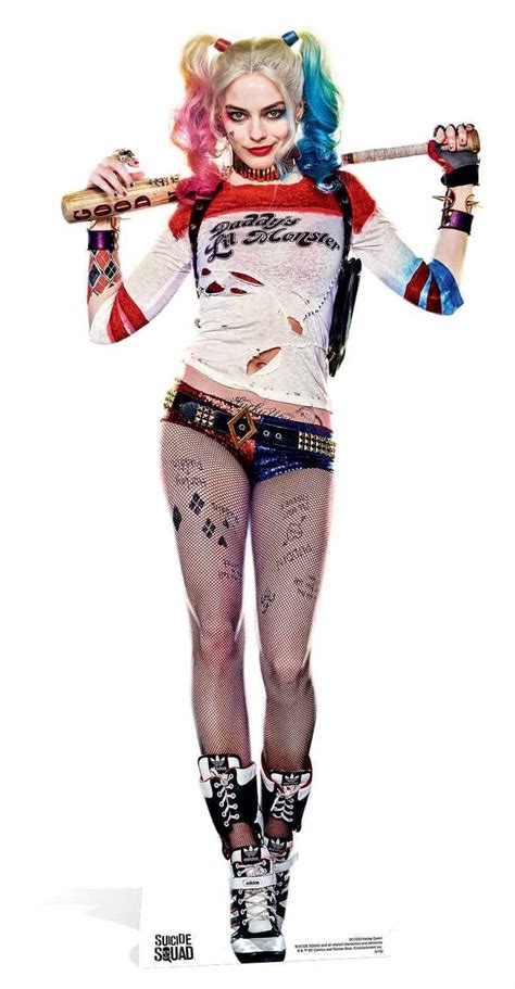Harley Quinn Margot Robbie Suicide Squad Movie Lifesize Cardboard Cutout Standup Ebay