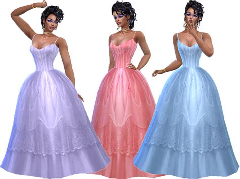 The Sims Resource Lily Formal Dress