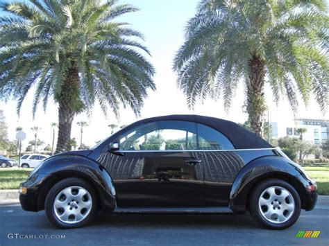 2003 Black Volkswagen New Beetle Gls Convertible 56397839 Photo 5