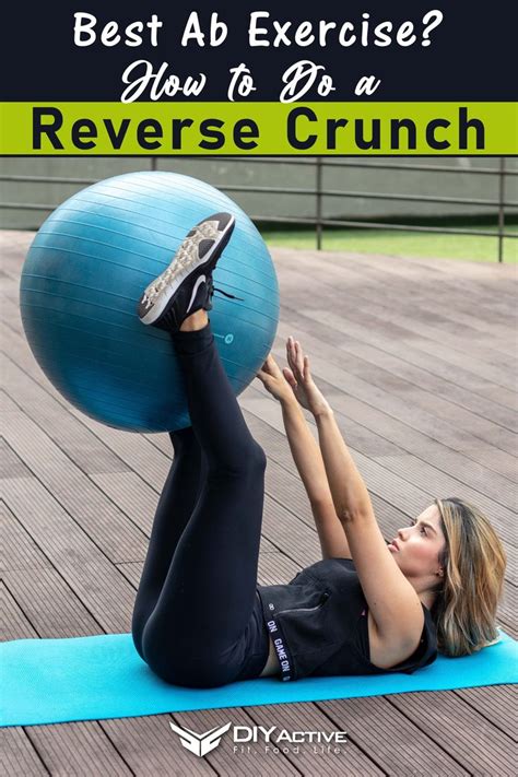 Best Ab Exercise How To Do A Reverse Crunch Correctly In 2021 Best