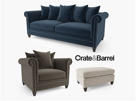 Get the best deal for crate and barrel sofas from the largest online selection at ebay.com. 3D model Crate and Barrel Durham Sofa Collection
