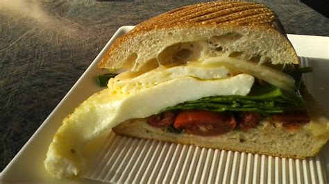 richard reviews everything panera bread mediterranean egg white on ciabatta sandwich