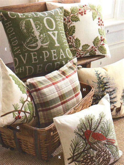 Pottery Barn Christmas Pillows – Idalias Salon
