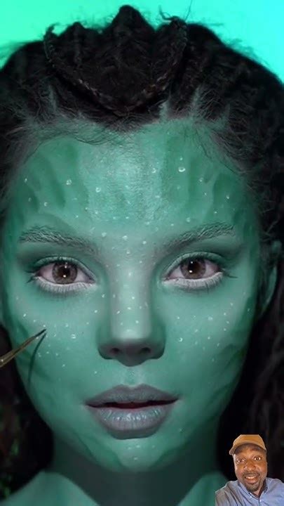 Avatar Makeup Magic Watch As She Transforms Into An Avatar With