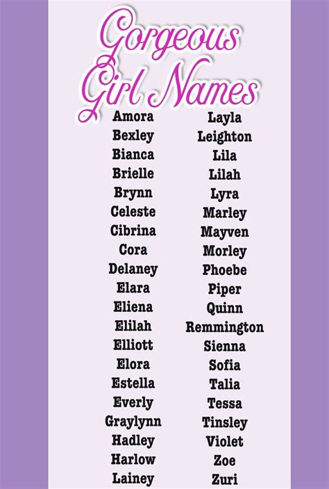 185 Beautiful Names For Girls Bloomers And Bows Beautiful Baby Girl