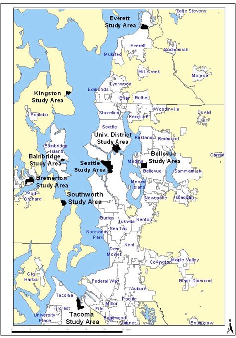 Region Map Puget Sound Regional Council