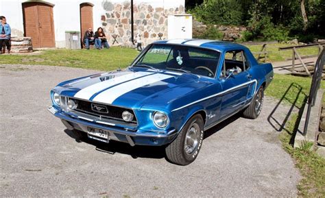 Acapulco Blue 1968 Ford Mustang Hardtop
