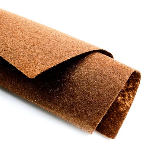 A4 Felt Sheets Brown Pack Of 10 Sheets Anfsce108 Hndmd