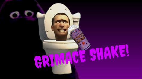 Skibidi Toilet Drink Grimace Shake Youtube