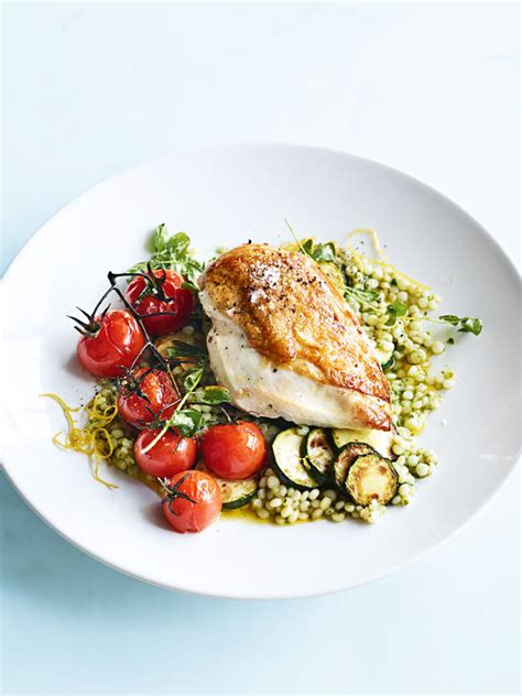 Maybe you would like to learn more about one of these? Crispy Skinned Lemon Chicken With Pearl Couscous Roasted ...
