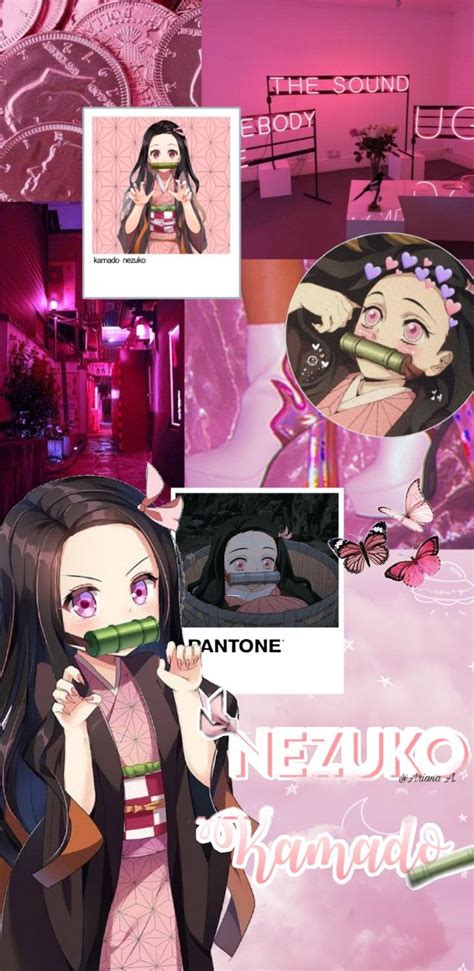 Diortoons on instagram animeicons animeedits aesthetic uwu softaesthetic animeboy animegirl pastel edit p sailor moon aesthetic aesthetic art anime. Nezuko Wallpaper in 2020 | Pink aesthetic, Anime, Wallpaper