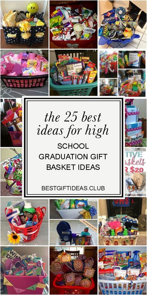 These 14 graduation gift ideas are classic, affordable, and practically guaranteed to work for any situation. The 25 Best Ideas for High School Graduation Gift Basket ...