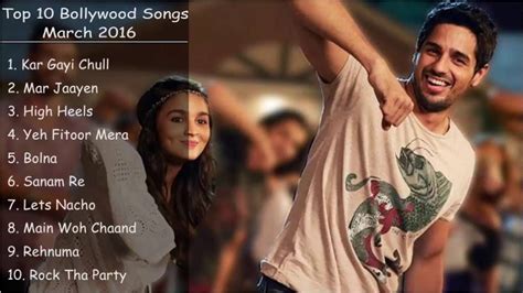 I always listen to the songs listed below when i am in the mood for romance. Top 10 Best and Latest Bollywood Songs | New Songs JukeBox ...