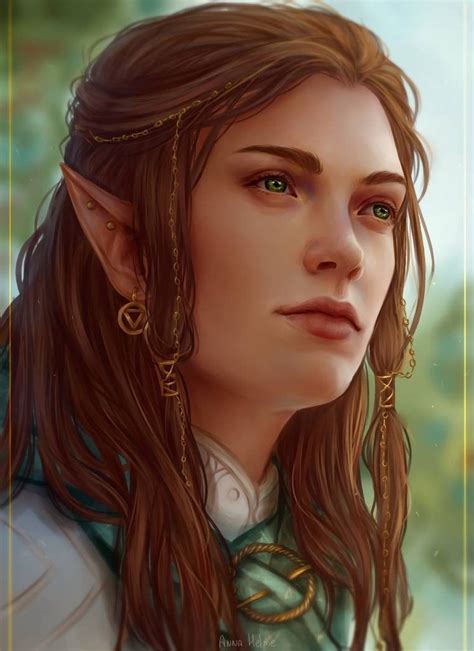 Pin By Ana On Fantasy Elves Character Portraits Elves Fantasy Portrait