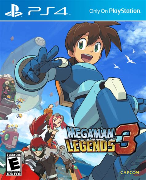 Mega Man Legends 3 Ps4 Front Cover By Creativeanthony On Deviantart